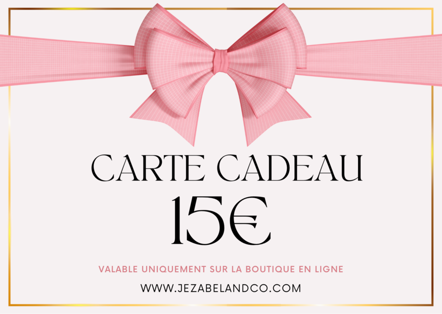 Carte Cadeau Jezabel And Co.