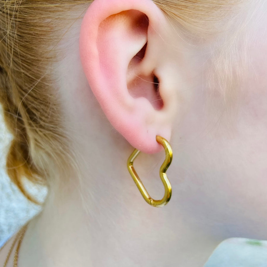 LILY - Boucles d'oreilles en acier inoxydable