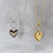 COEUR - Collier en acier inoxydable