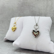 COEUR - Collier en acier inoxydable