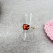 RUBY - Bague en acier inoxydable