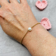 BRACELET 1 perle - perle d’eau douce