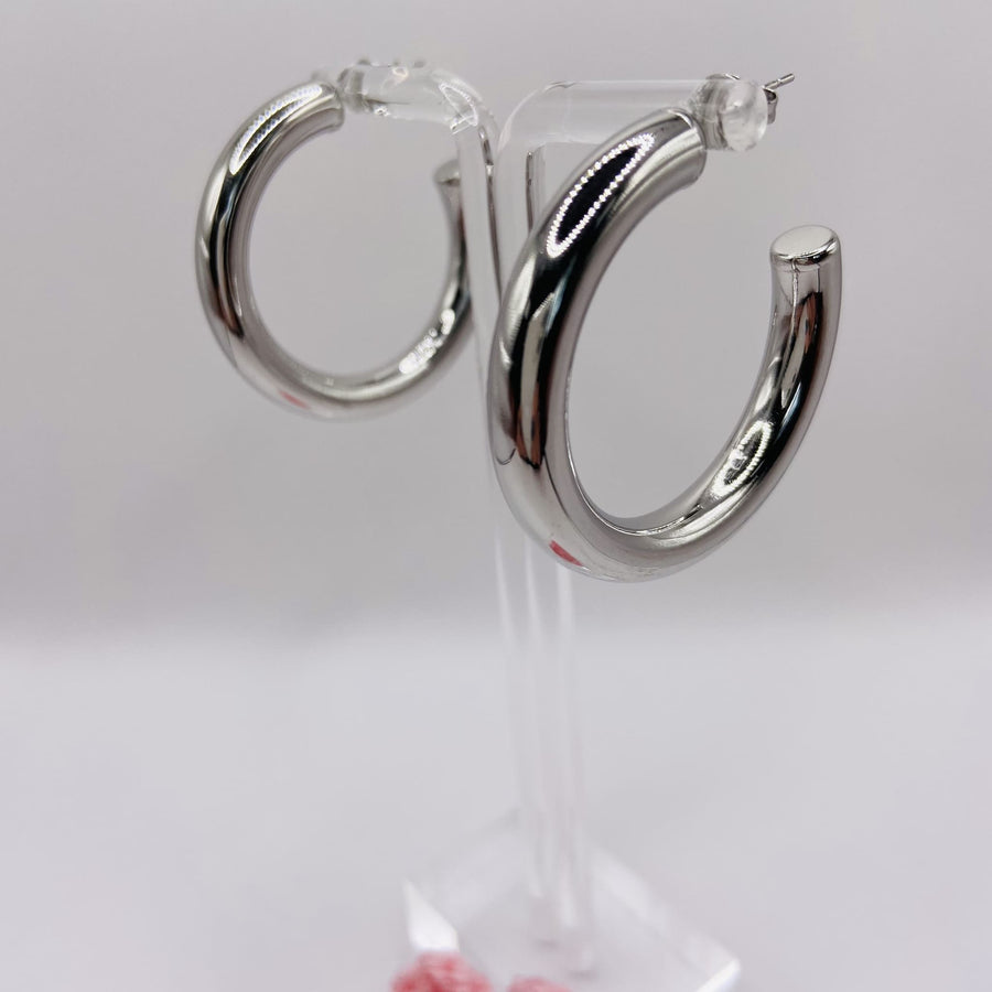 AMELIA - Boucles d'oreilles en acier inoxydable