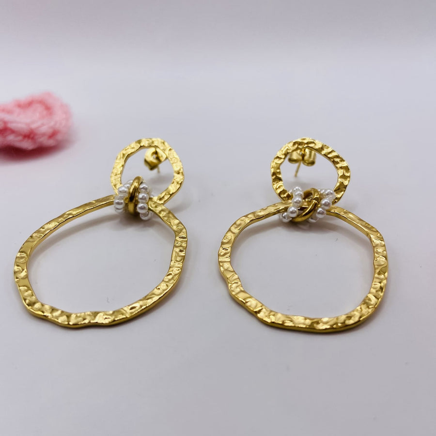 AUDREY - Boucles d'oreilles en acier inoxydable