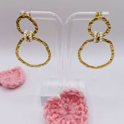 AUDREY - Boucles d'oreilles en acier inoxydable