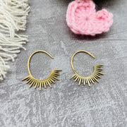 LOUANE - Boucles d'oreilles en acier inoxydable